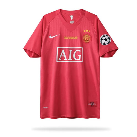 Retro 07/08 Manchester United Home 3 stars